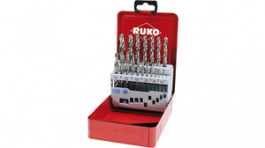 214214, HSS twist drill set, 19-part, Ruko