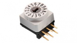 428427320916, Rotary DIP Switch Arrow-Shaped Slot 16-Pos 2.54mm Through Hole, WURTH Elektronik
