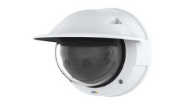 01048-001, Outdoor Camera, Fixed Dome, 1/2.9" CMOS, 180°, 4320 x 1920, White, AXIS