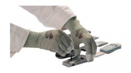 CAMAPUR COMFORT ANTISTATIK 624 brown Size=9/L, Safety gloves ESD Size=9/L light brown Pair, KCL