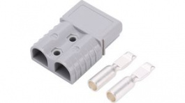 RND 205SG120H-GY, Battery Connector Grey Number of Poles=2 120A, RND Connect