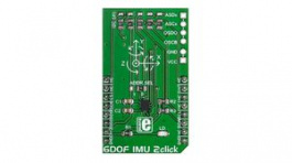 MIKROE-2337, 6DOF IMU 2 Click Inertial Measurement Module 3.3V, MikroElektronika