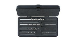 03988, Screw Extractor Set with Spiral Drill Bit 16pcs., Wiha