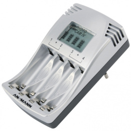 PHOTOCAM IV, NiMH/NiCd charger 2/4x AA / 2/4x AAA, Ansmann