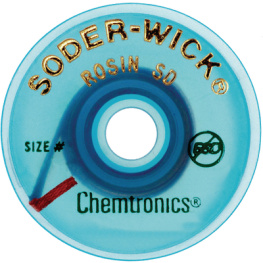 SW18055 [10 шт], Desoldering braids 3.7 mm PU=10 ST, Chemtronics