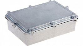 RND 455-00602, Sealed Metal Enclosure, Natural Aluminum, 182 x 262 x 90 mm, Aluminium Alloy / A, RND Components
