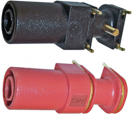XELW-4 BLACK, Предохранительный разъем ø 4 mm ø 4 mm черный, Staubli (former Multi-Contact )
