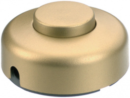 5062-010.01, Foot-operated intermediate switch, 1-pole gold, interBAR