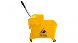 RND 605-00236, Wringer Bucket with Wheels, 20l, 400x270x340mm, RND Lab