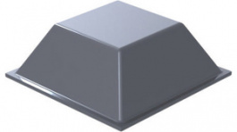 RND 455-00527, Self-Adhesive Bumper 20.5 mm x 20.5 mm x 7.5 mm, Grey, RND Components