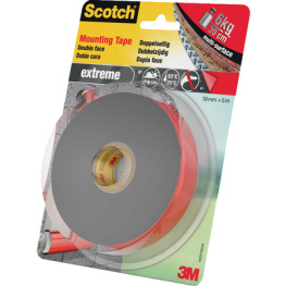 7100135807, Mounting Tape Grey 19 mm x 5 m, 3M
