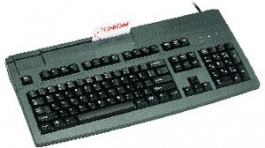 G81-8000LUVCH-2, Magnetic stripe reader keyboard CH USB 2.0 black, Cherry