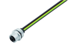 44423147, Panel-mount cable socket EPIC power m12 poles=4 female, LAPP