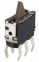 ESE24SV3, Переключатель: кнопочный; Пол: 3; SPDT; 0,01A/5ВDC; Подсвет: нет, Panasonic