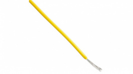 1561 YL001 [305 м], Solid Hook-Up Wire PVC 0.32mm_ Yellow 305m, Alpha Wire