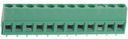 1715828, PCB terminal block 0.14...2.5 mm2 solid 0.14...1.5 mm2 stranded 5.08 mm, 12 pole, Phoenix Contact