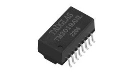 TM2019ANL, LAN Transformer SMD, 10/100 Base-T, PoE, 1:1, 350uH, Taoglas