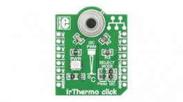 MIKROE-1361, IrThermo Click Temperature Sensor Development Board 3.3V, MikroElektronika