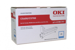 43381707, Drum cyan, Oki