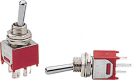 200-MSP1-T1B1M1Q0, Toggle Switch, On-On, Soldering Lugs, Taiway