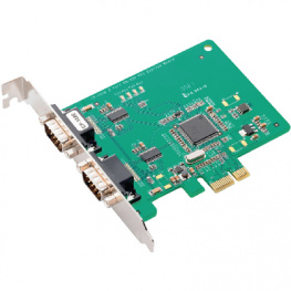 CP-102E, PCI-E x1 Card2x RS232 DB9M, Moxa