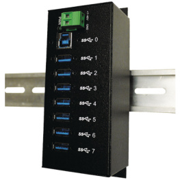 EX-1187HMVS, Промышленный хаб USB 3.0 7x, Exsys