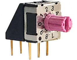 RND 210-00153, Rotary DIP switch BCD 3+3, RND Components