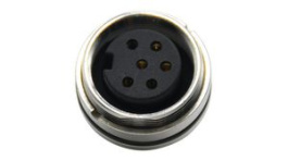 RND 205-01424, Mini Connector Socket 6 Contacts, 5A, 250V, IP67, RND Connect