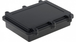 RND 455-00630, Sealed Metal Enclosure, Black, 152 x 200 x 50 mm, Aluminium Alloy / ADC12, IP67, RND Components