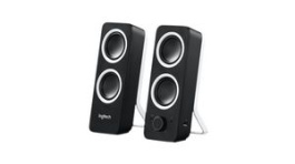 980-000810, PC Speakers, 2.0, 10W, Black, Logitech