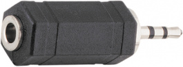 A 228, Audio Adapter, 1 x Jack Connector Stereo 3.5 mm, 3.5 mm, Goobay