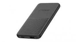 78-80641, Powerbank, 5Ah, USB A Socket/USB C Socket, Black, Otter Box