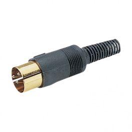 110-1-7, Cable Connector black 5P5 "D", -
