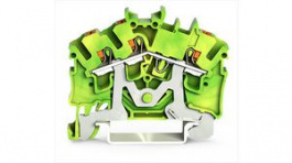 2202-6307, Terminal block, Push-In, 3 Poles, 1 ... 2.5mm², Wago