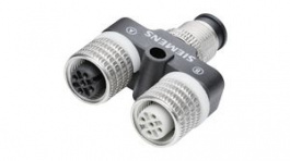 6ES7194-1KA01-0XA0, Y Connector for ET 200, 5-Pin M12, Siemens