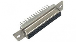 RND 205-01011, Socket D-Sub Connector, DB-44, PCB, RND Connect