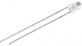 RND 135-00157, LED 3mm Round Green 18000mcd 520nm, RND Components