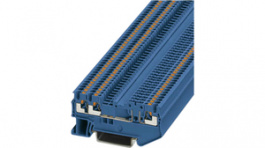 3210315, PT 1,5/S-TWIN-TG BU terminal block, 0.14...1.5 mm2 400 vac/vdc 10 a blue, Phoenix Contact
