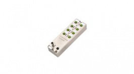 942151001, PoE Switch, M12 Ports 8, Unmanaged, 100Mbps, 35W, PoE Ports 7, Hirschmann