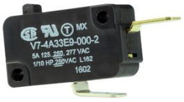 V7-4A33E9-000-2, Basic / Snap Action Switches V-BASIC SW, Honeywell