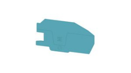 2668860000, End Plate, Blue, Weidmuller