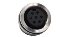 RND 205-01432, Mini Connector Socket 7 Contacts, 5A, 125V, IP67, RND Connect