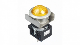 LB6MP-2T04Y, Pilot Light Yellow 24 VAC/DC, IDEC