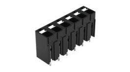 2086-3106, Wire-To-Board Terminal Block, THT, 5mm Pitch, Straight, Push-In, 6 Poles, Wago
