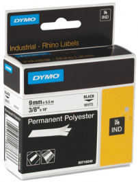 1734523, Лента; Шир: 24мм; Цвет: белый; Цвет печати: черный; Дл: 5,5м, Dymo