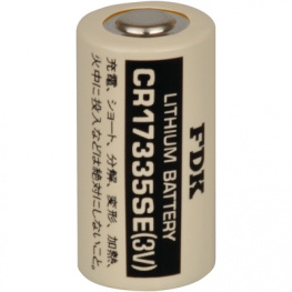 CR17335SE, Батарея: литиевая; 3В; 2/3A,2/3R23; плоские, под пайку; 1800мАч, FDK