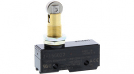 Z-15GQ22, Basic switch,Panel mount roller plunger, Omron