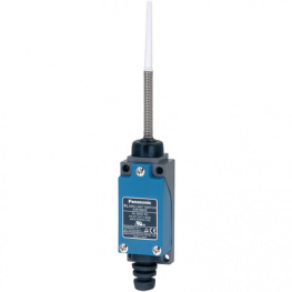AZ8166CEJ, Limit Switch AZ8 10 A Spring bar with metal tip Limit switch, flexible rod 1 NO+, Panasonic