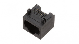 RJJU-88-141-EJH-142, Гнездо; RJ45; PIN:8; Кат:5; Конфиг.выводов:8p8c; THT; угловой, Encitech Connectors