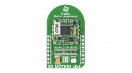 MIKROE-1877, 3D Motion Click Motion Tracking Module 3.3V, MikroElektronika